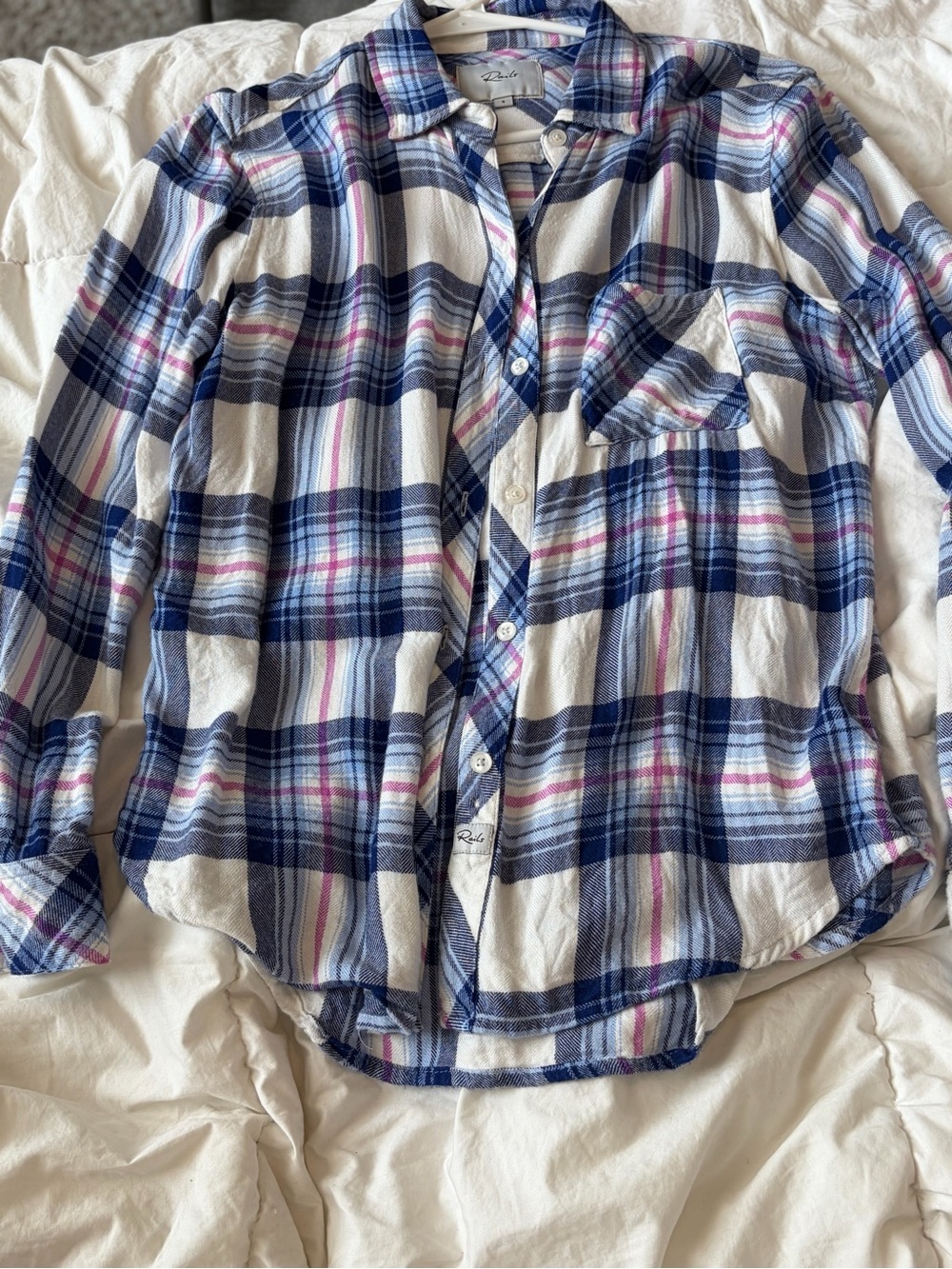 Women’s Rails Hunter Plaid Button Up (Size Small)